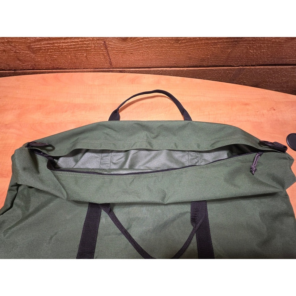 REI Roadtripper Duffel Bag Forest Green Canvas Travel Gym Bag Large 30 Inch - Picture 3 of 7